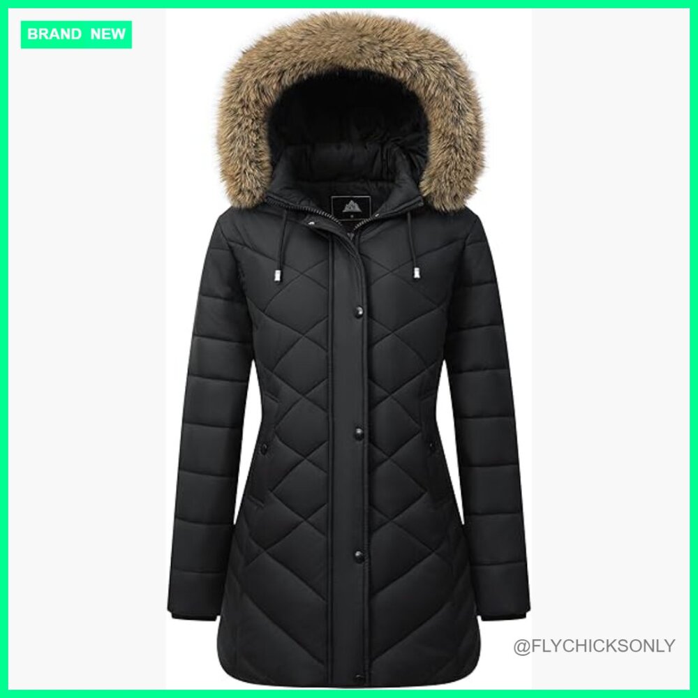 Waterproof Windproof Down Jacket with Removable H… - image 1